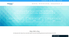 Desktop Screenshot of chamcong-tinhluong.com